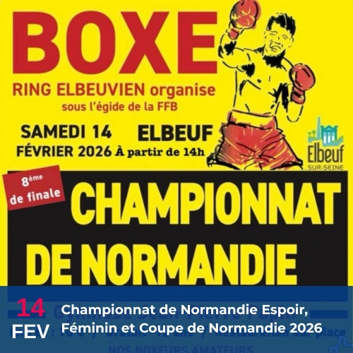 Championnat de Normandie Espoirs à Elbeuf