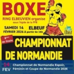 Championnat de Normandie Espoirs à Elbeuf