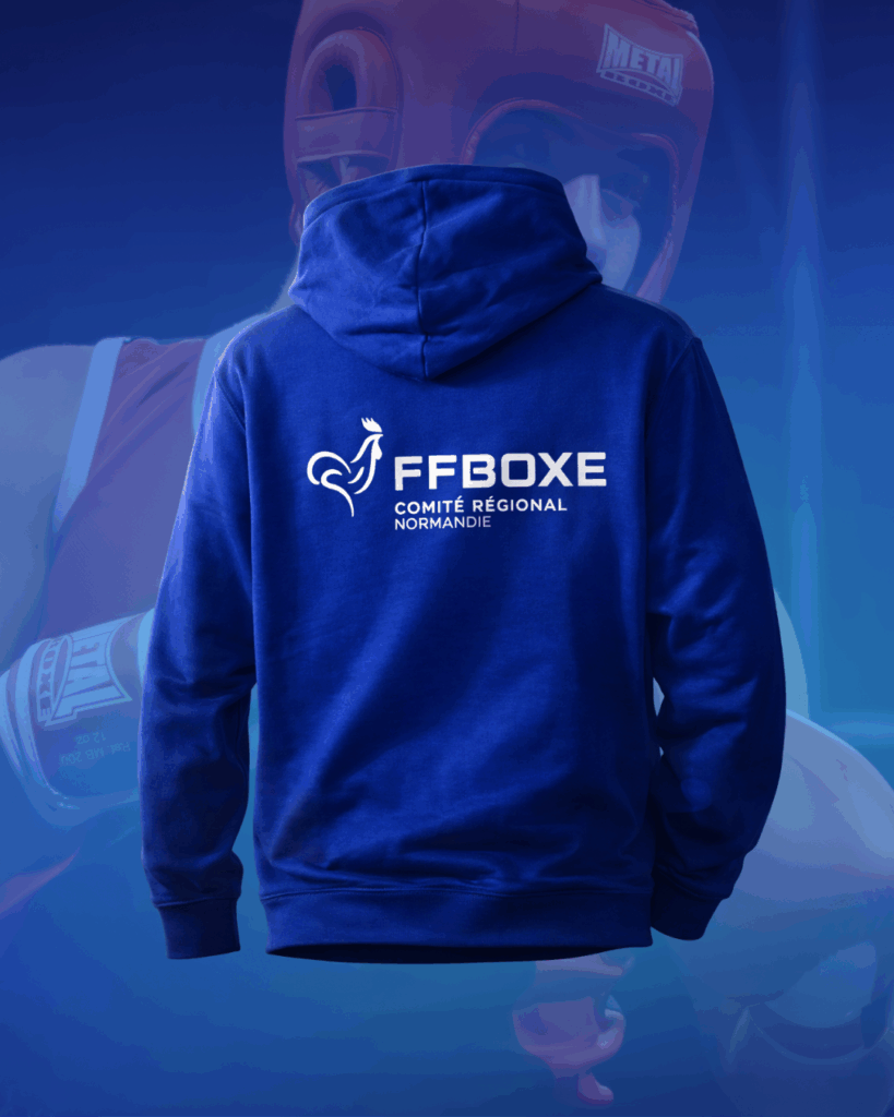 Sweat à Capuche dos Comité Régional de Boxe