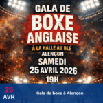 Gala de boxe à Alençon – 25 avril 2026