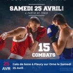 Gala de boxe à Fleury sur Orne – 25 avril 2026